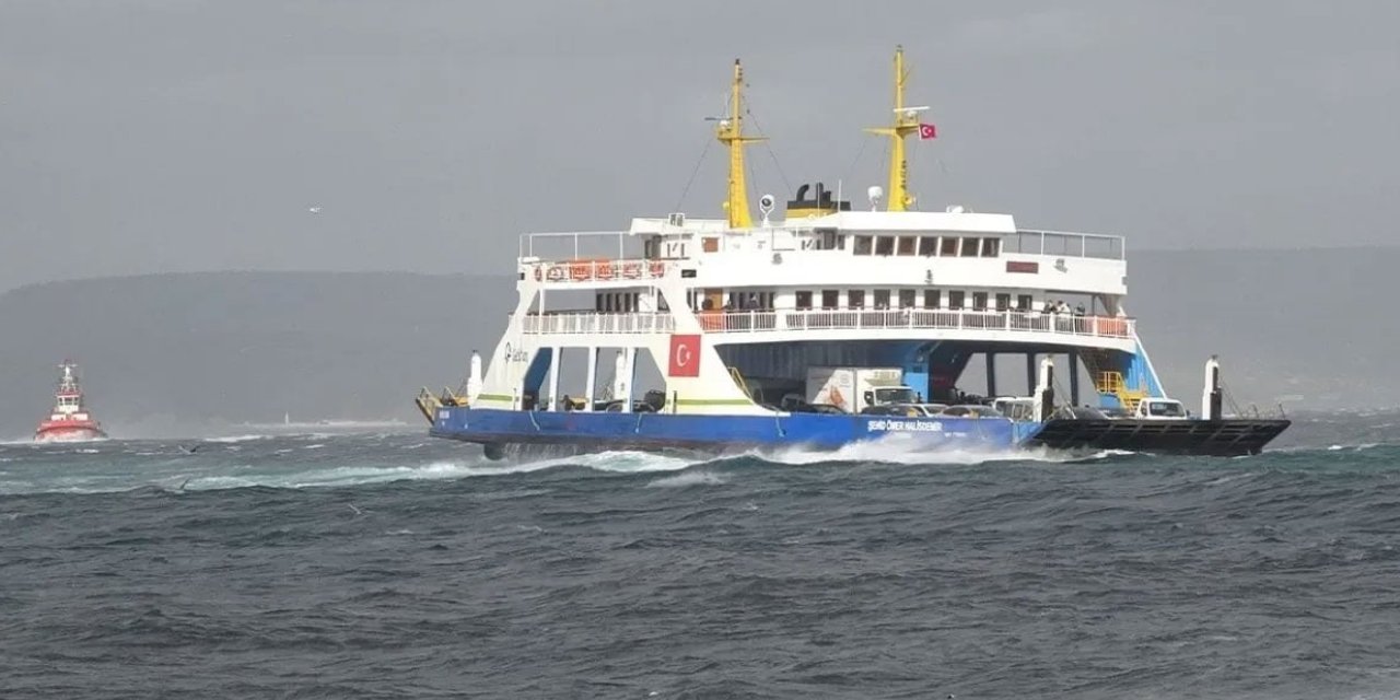 Güney Marmara'da yarınki bazı feribot seferleri iptal edildi