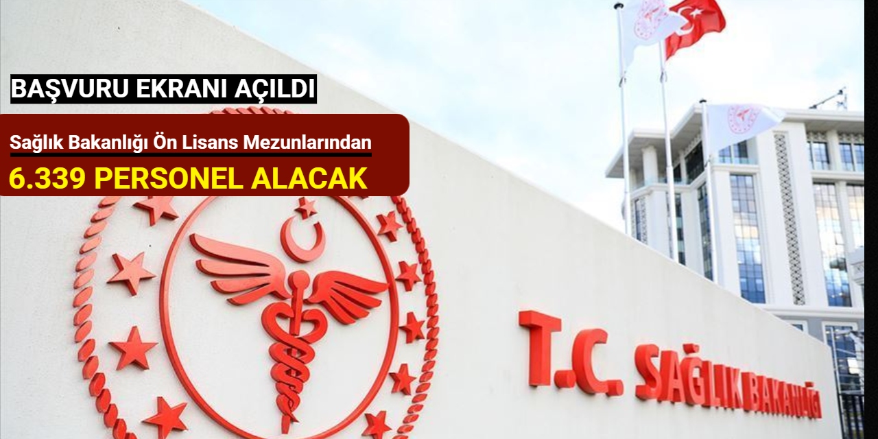 Sağlık Bakanlığı ön lisans mezunu 6.339 personel alımı yapacak: İşte ön lisans KPSS tercih kılavuzu ve robotu