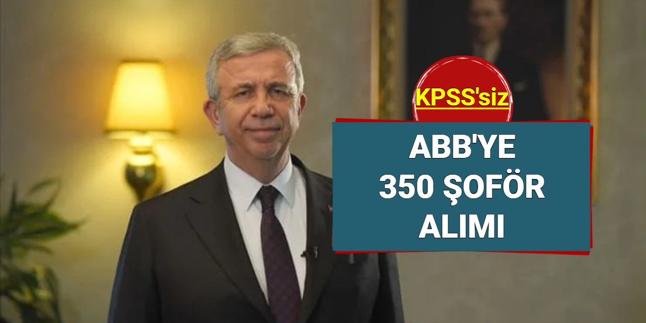 ABB Buğsaş 350 şoför alımı yapacak