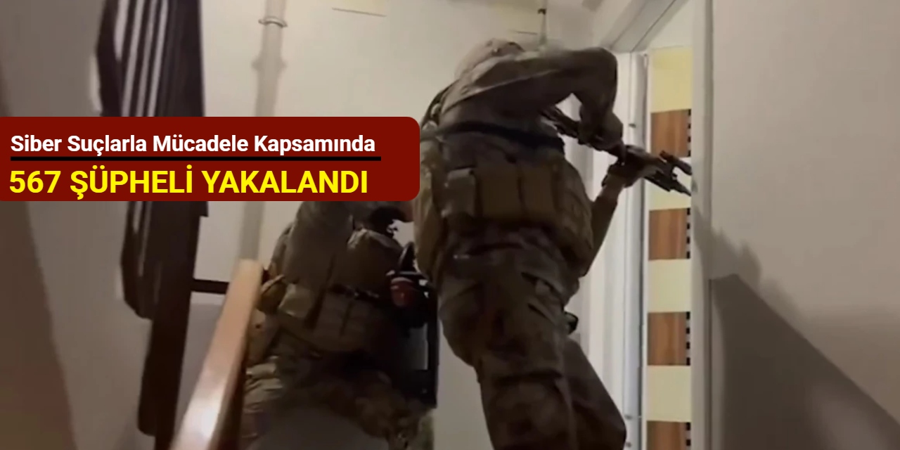 Bakan Yerlikaya duyurdu: Siber suçlarla mücadele kapsamında 567 şüpheli yakalandı