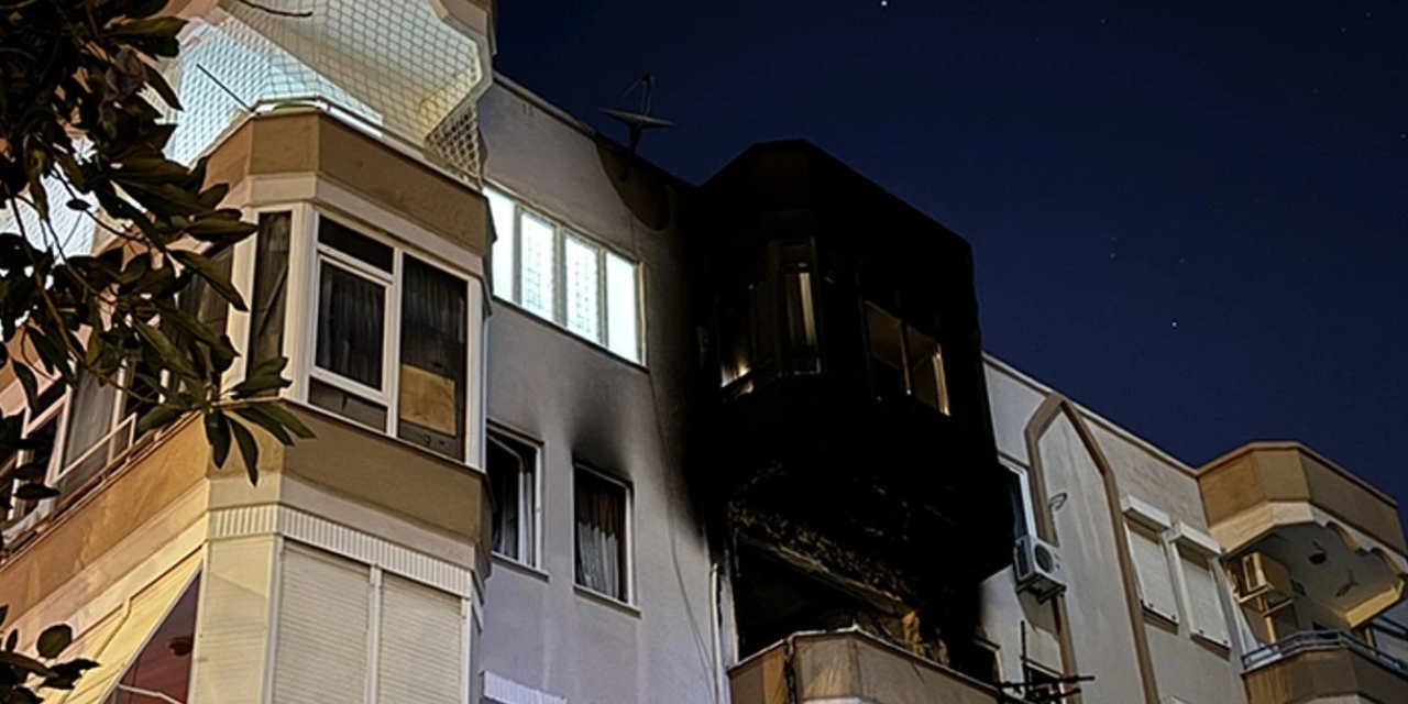 Alanya'da yangın faciası: 1 kişi hayatını kaybetti