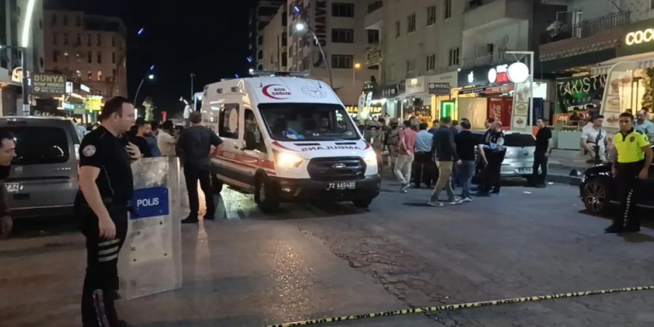 Batman'da silahlı kavga: 1'i polis 8 yaralı
