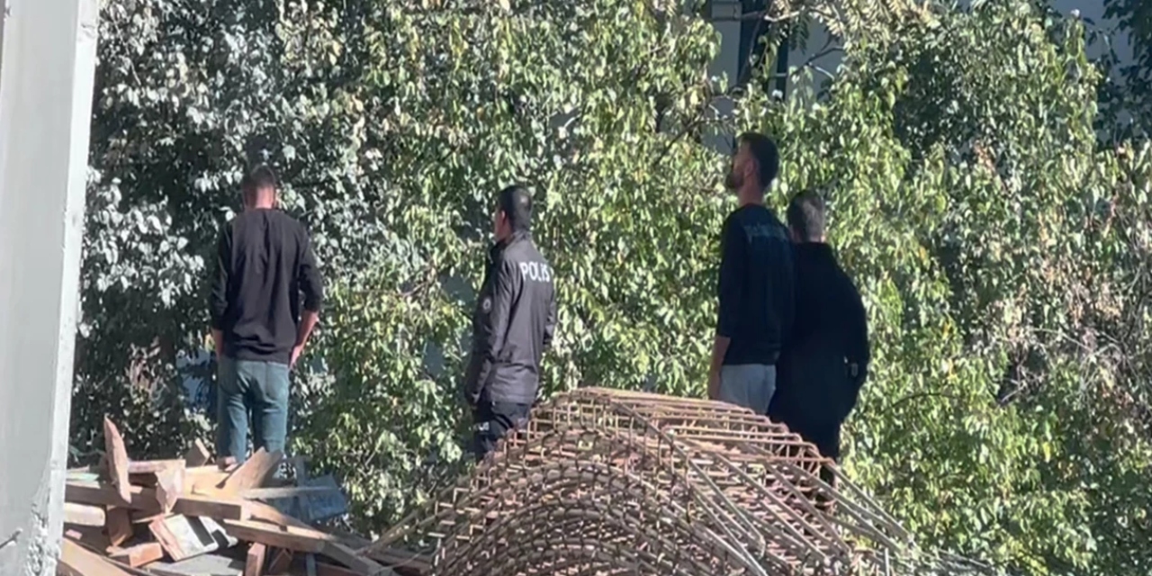 5'inci kattan düşen genç işçi hayatını kaybetti