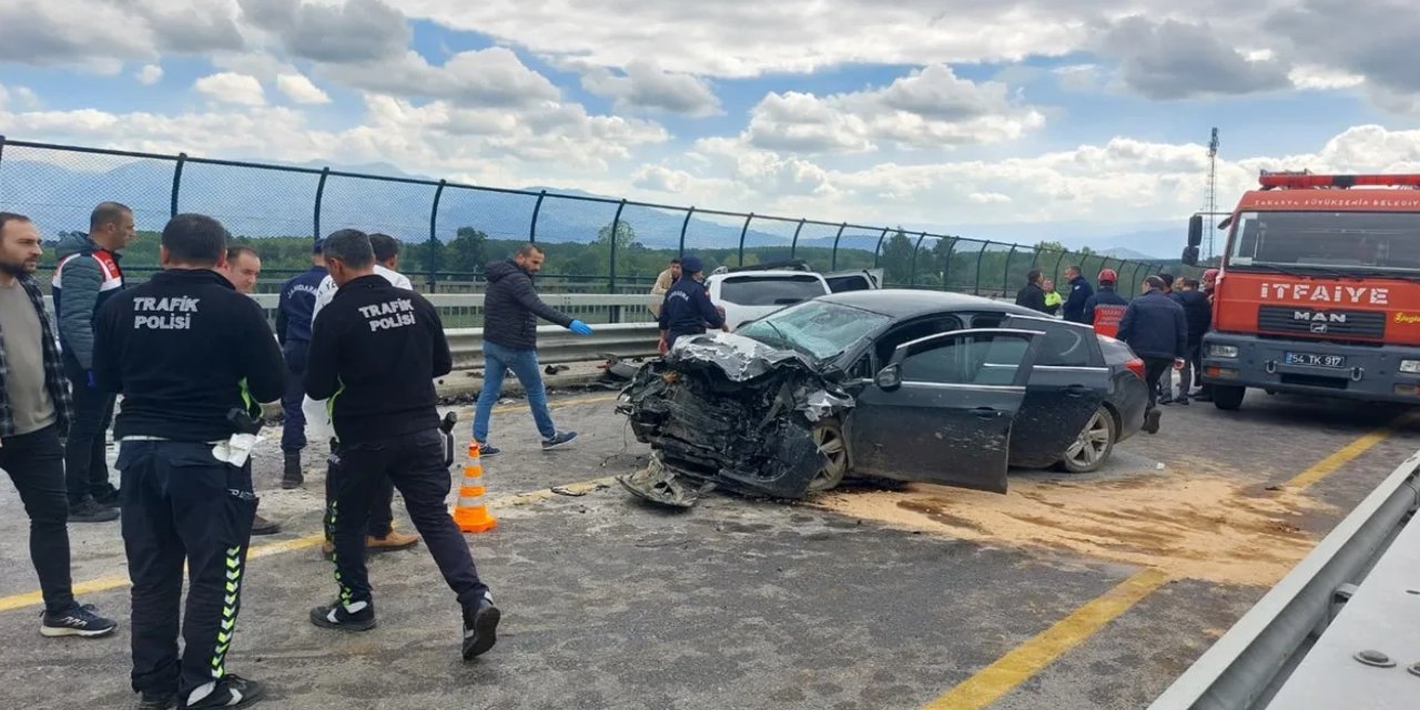 Sakarya'da trafik kazası: 2 jandarma şehit oldu