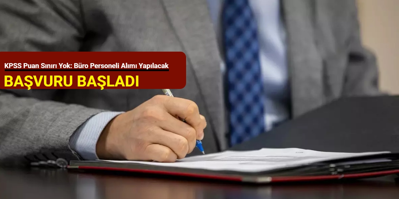 KPSS puan sınırı yok: Bayburt Üniversitesi personel alımı yapacak