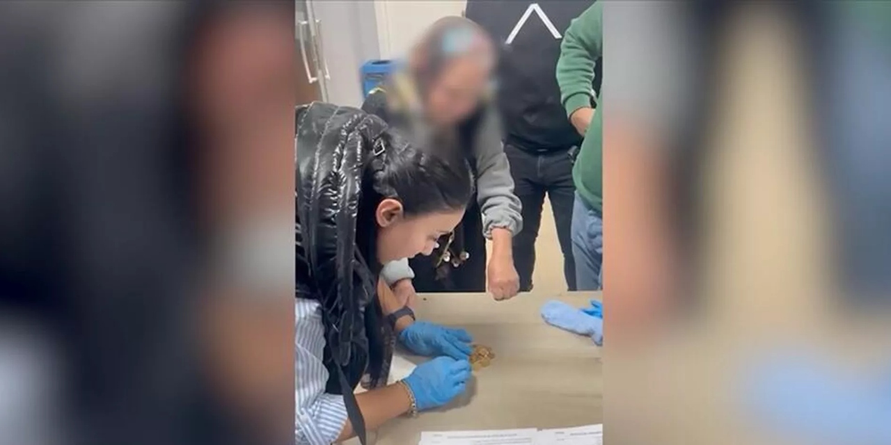 Devlet hastanesi önünde dilencilik yapan yaşlı kadının üzerinden 67 çeyrek altın çıktı