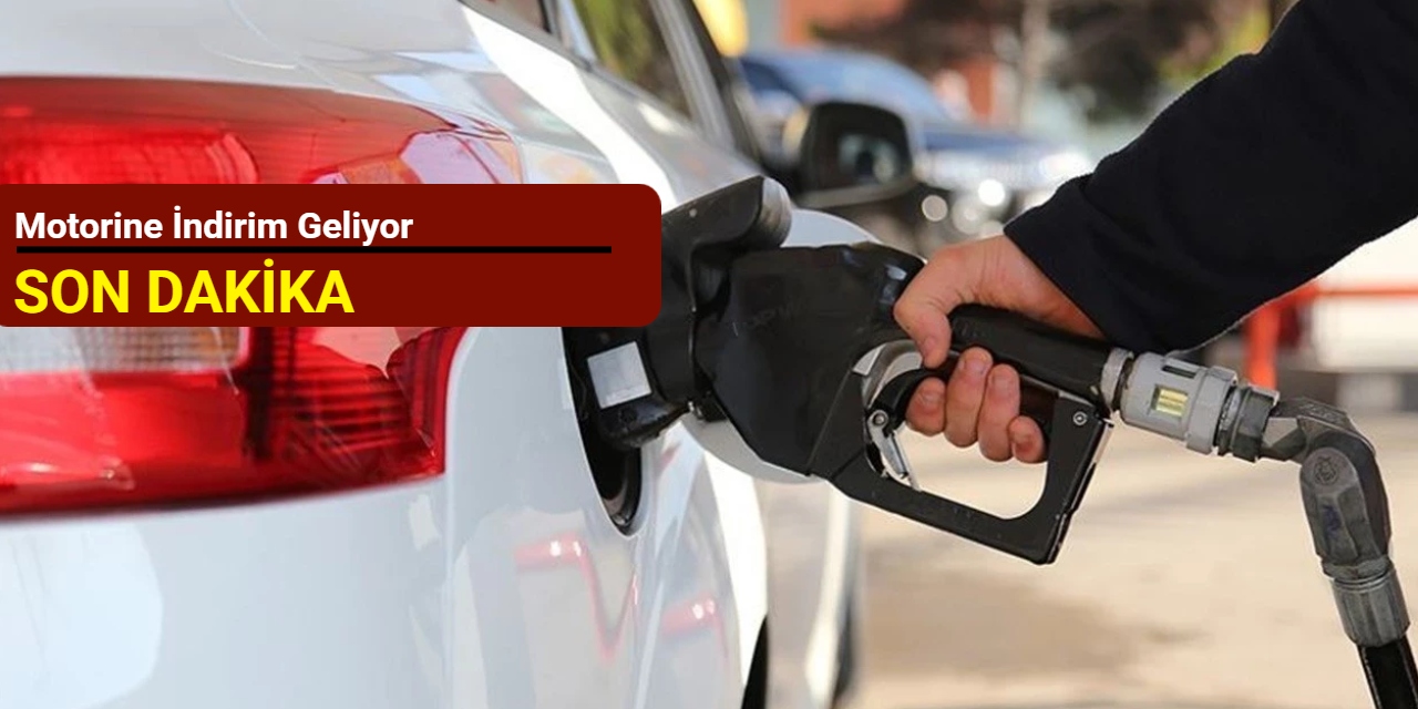 Motorine indirim geliyor