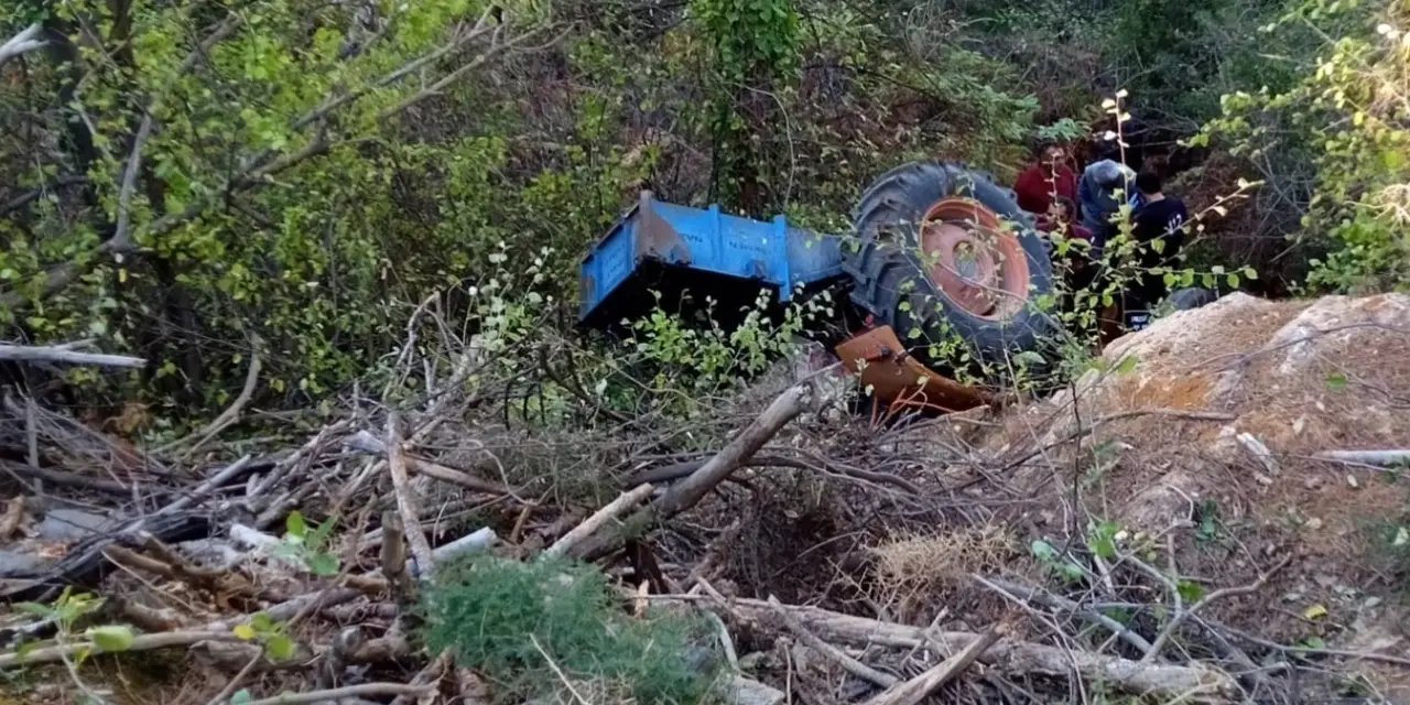 Aydın'da traktör kazası: Sürücü hayatını kaybetti