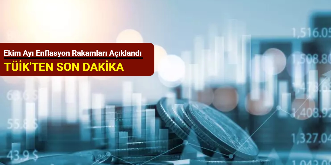 TÜİK'ten son dakika: Ekim ayı enflasyon rakamları açıklandı