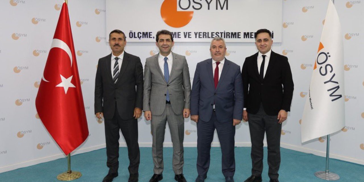 Milli Eğitim Akademisi ve ÖSYM Başkanı görüştü: AGS'ye düzenleme