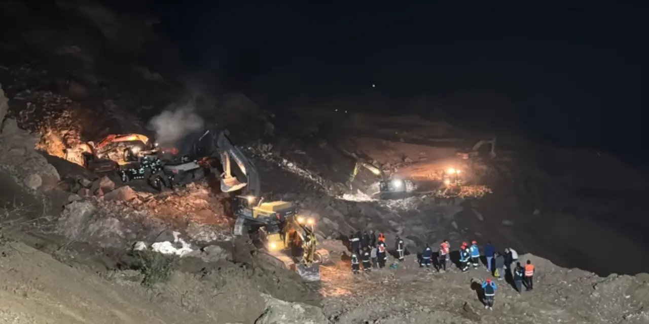 Ordu'da göçük faciası: 1 işçinin cansız bedenine ulaşıldı