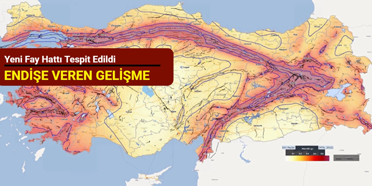 Endişe veren gelişme: Yeni fay hattı tespit edildi