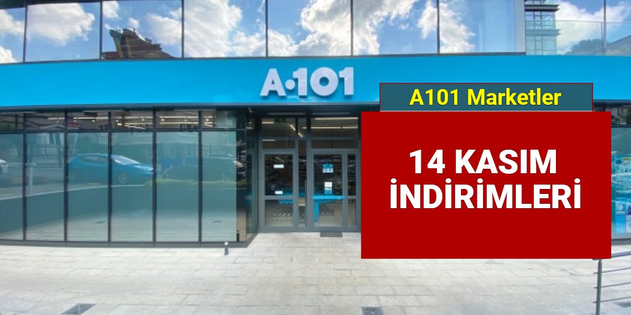 A101 14 Kasım 2024 indirimli aktüel ürünler kataloğu