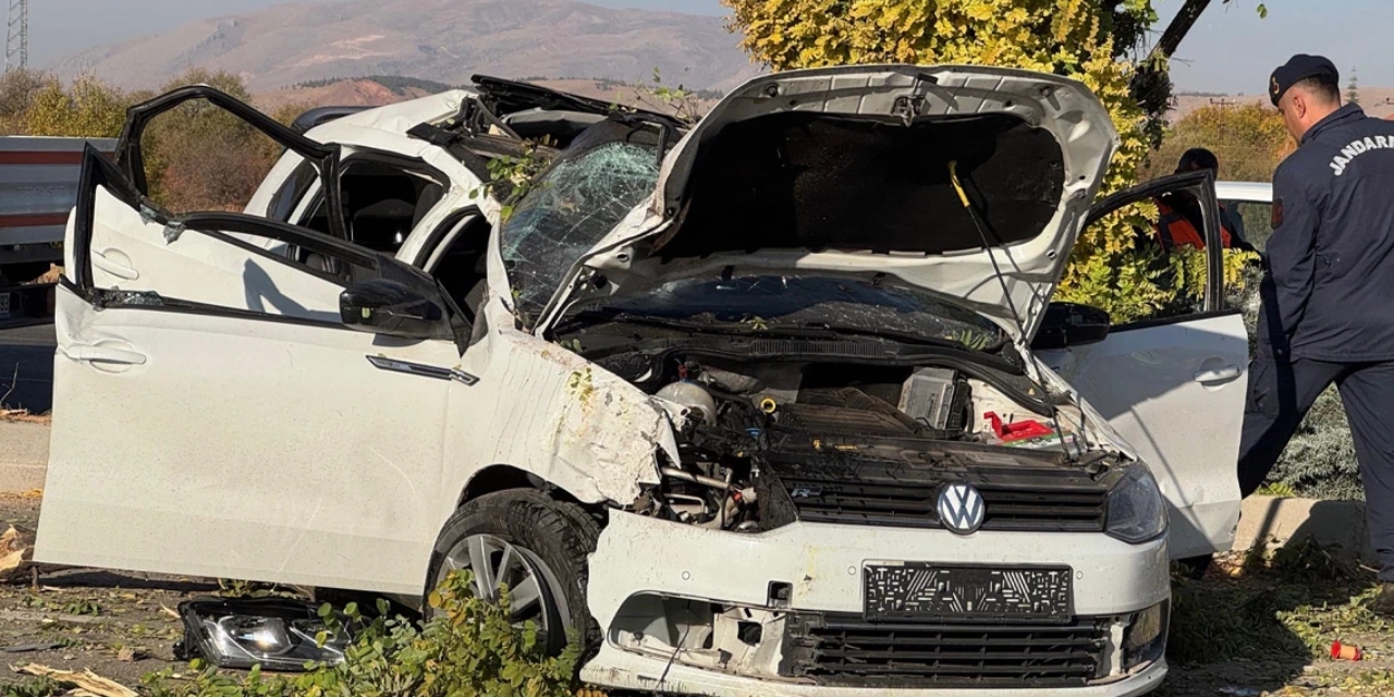 Otomobil aydınlatma direğine çarptı: Anne ve bebeği hayatını kaybetti