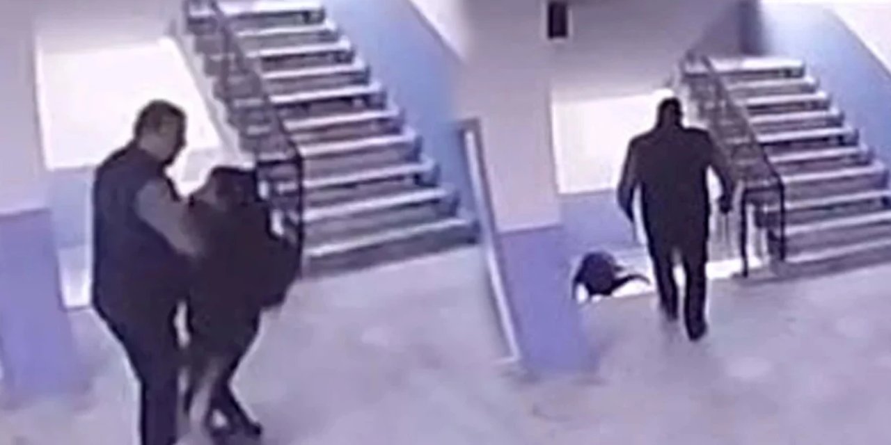 Öğrenciyi merdivenden iten okul müdürü tutuklandı