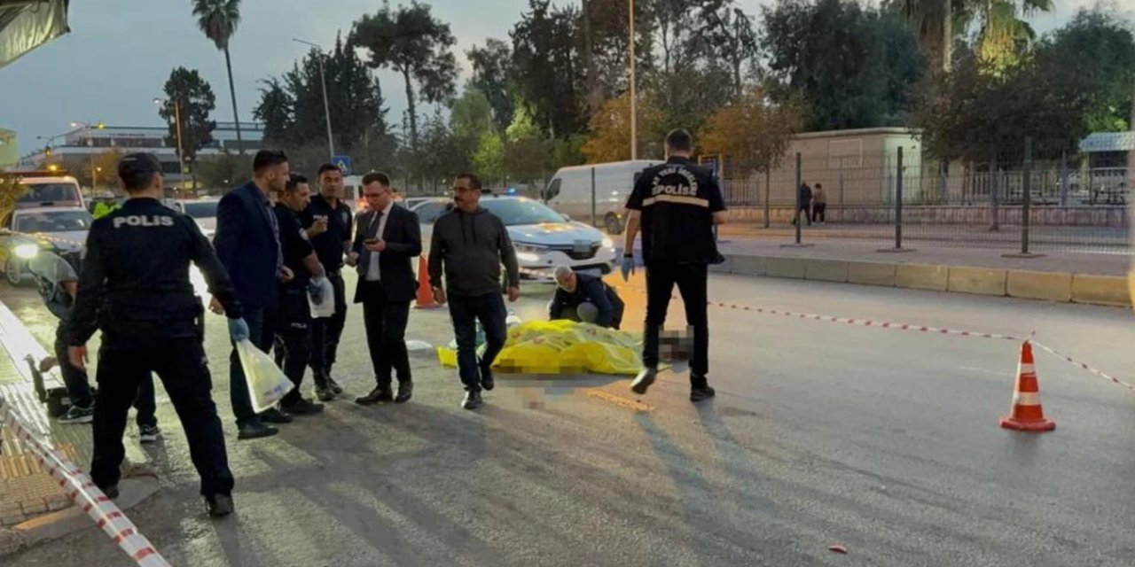 Adana'da karşıya geçmek isteyen yaşlı adam hayatını kaybetti