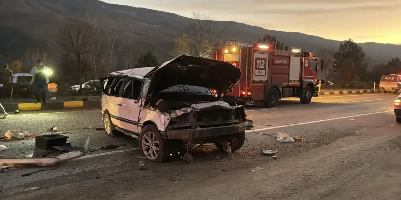 Karabük'te katliam gibi kaza: 2 ölü 7 yaralı