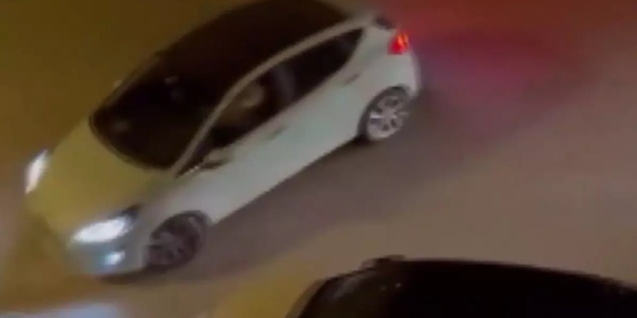 Ankara'da drift atan sürücü tutuklandı