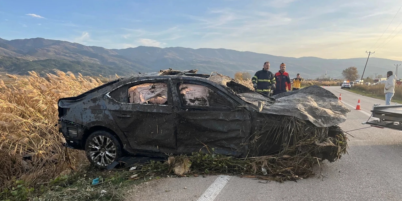 Tokat'tan son dakika: Otomobilin devrildiği kazada 2 kişi hayatını kaybetti