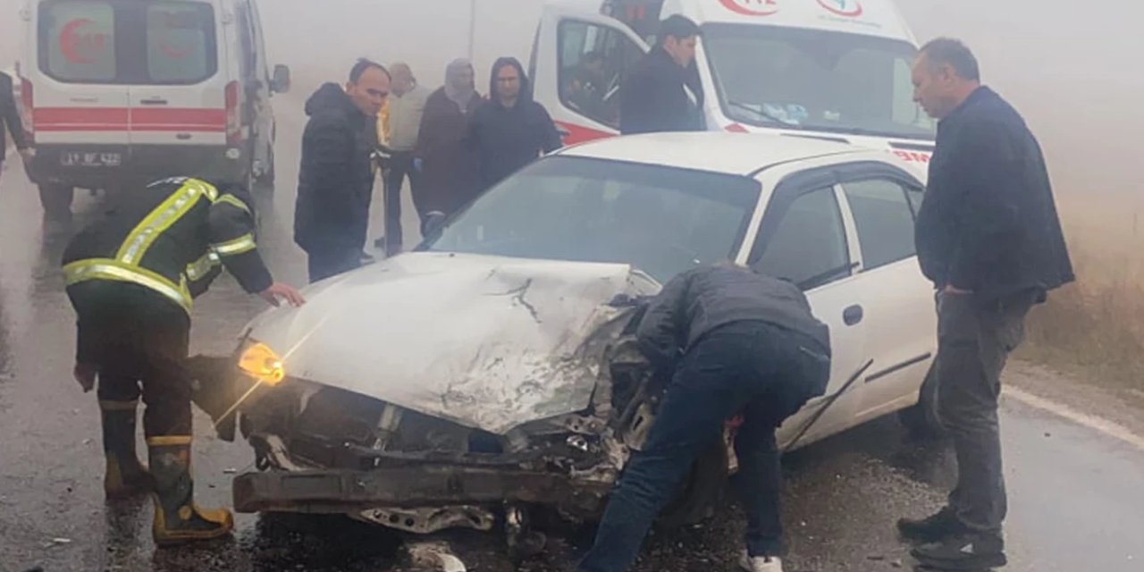 Çorum'da zincirleme kaza: Çok sayıda yaralı var