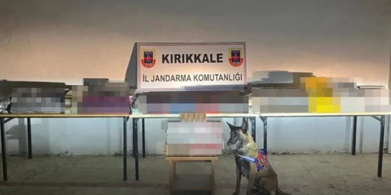 Kırıkkale'de 1 buçuk milyon liralık kaçak ürün ele geçirildi