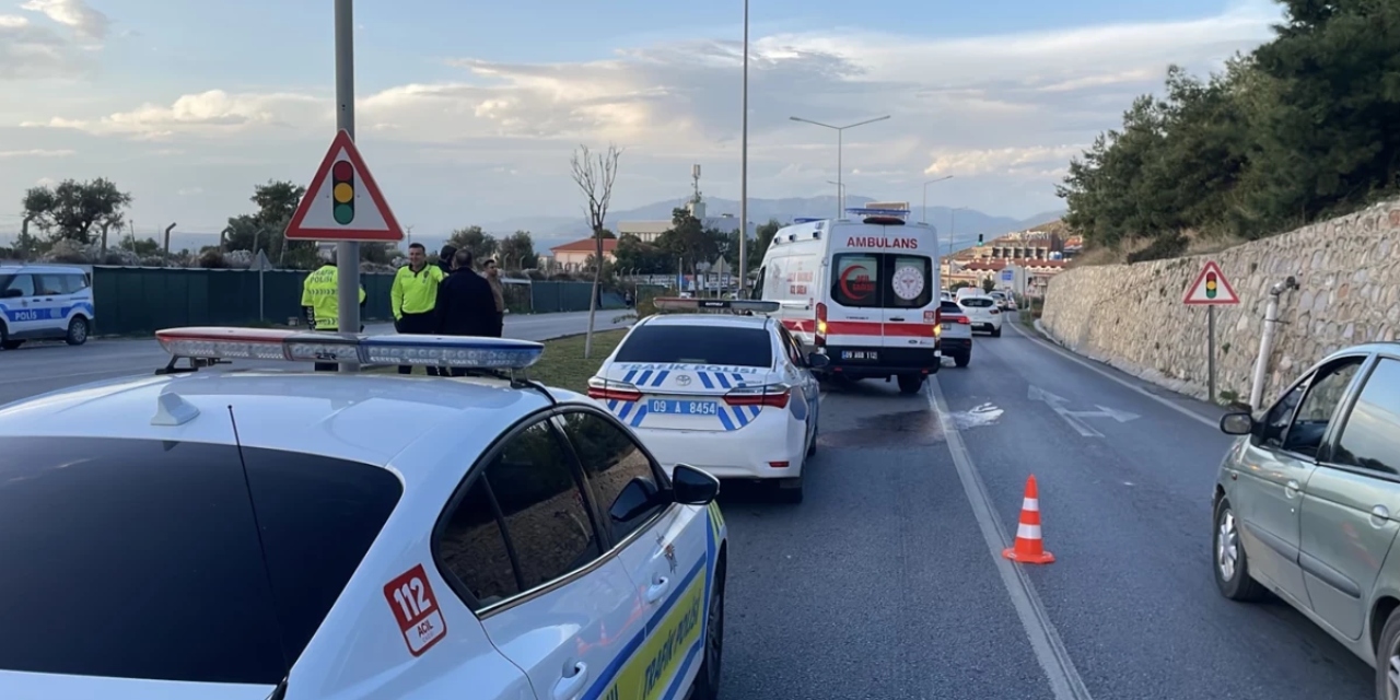Aydın'da motosiklet devrildi: 1 kişi hayatını kaybetti