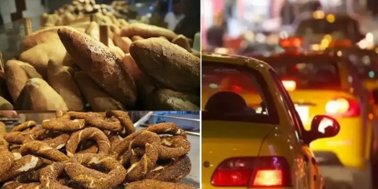 Ekmek, simit ve taksi ücretine yeni düzenleme geliyor