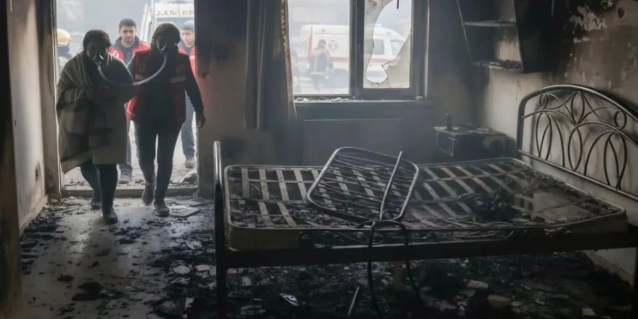 Ordu'da elektrikli battaniye nedeniyle yangın çıktı: 4 kişi etkilendi