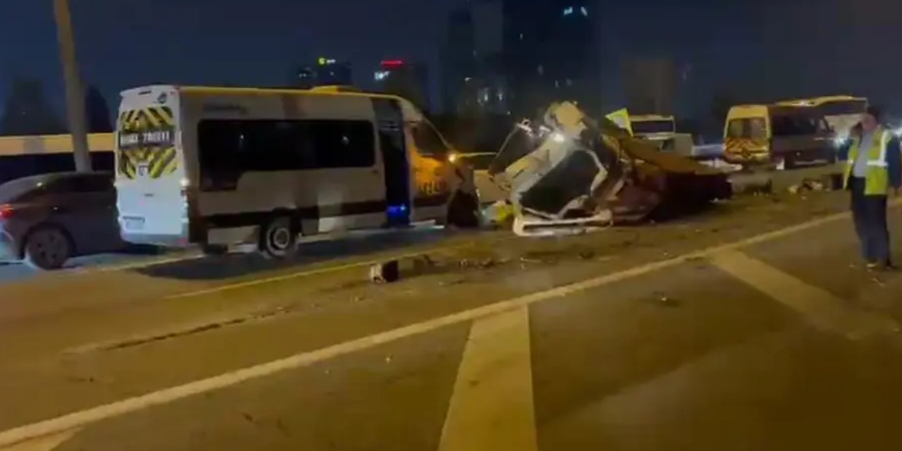 İstanbul'da zincirleme kaza