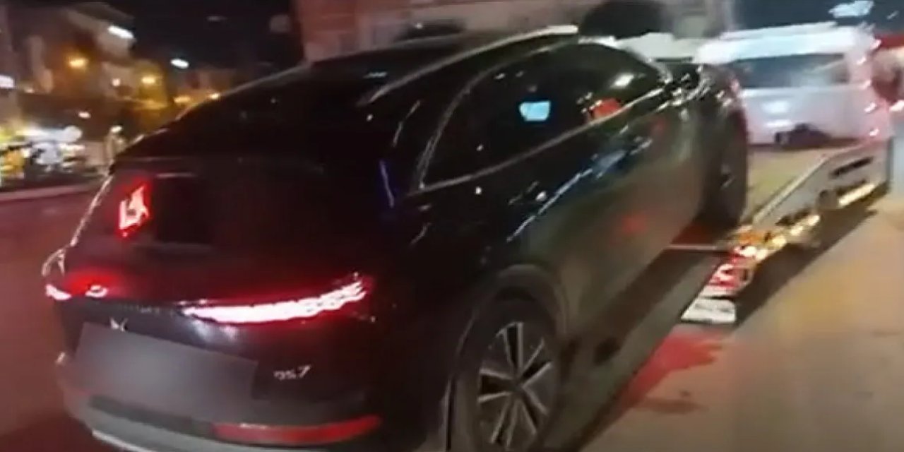Yalova'da çakarlı sürücüye 276 bin TL ceza kesildi