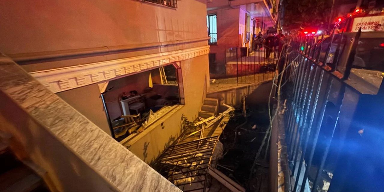 İstanbul'da bir binada patlama: 2 kişi yaralandı