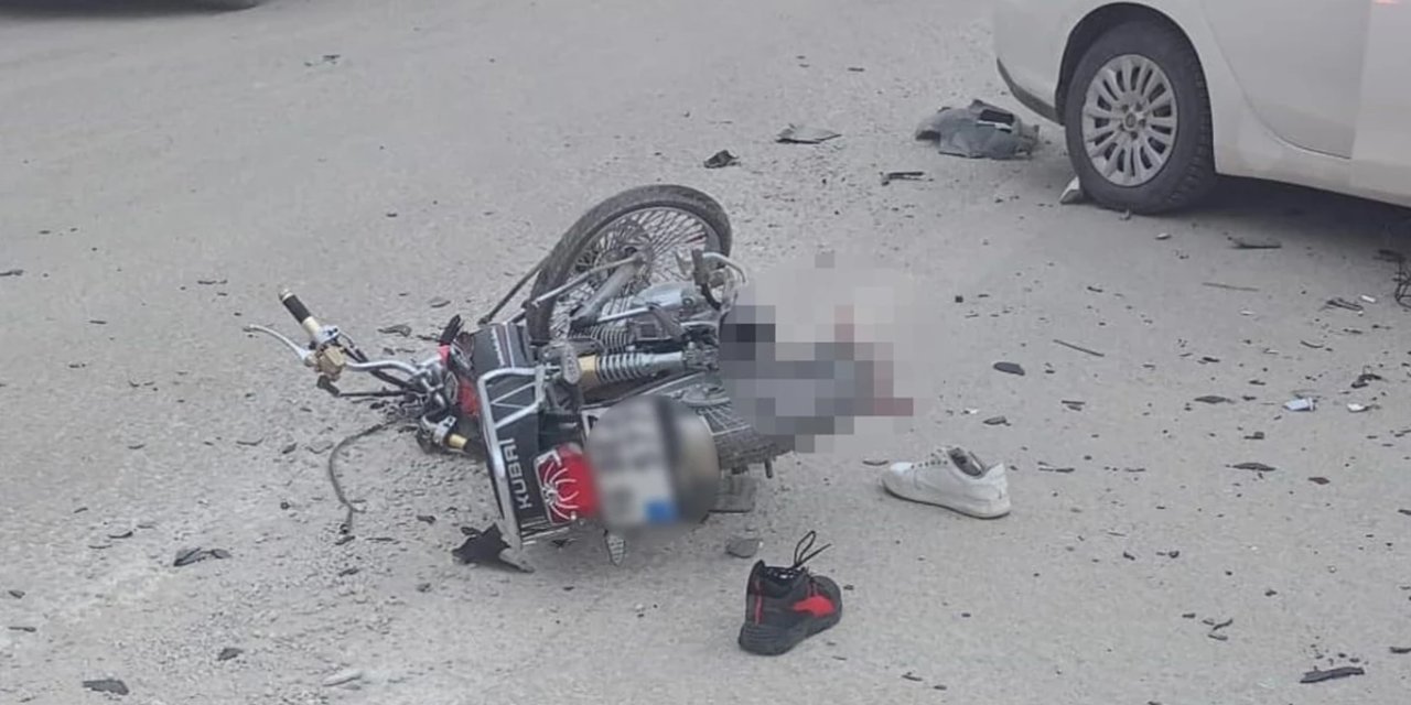 Bursa'da feci kazada motosiklet sürücüsü hayatını kaybetti