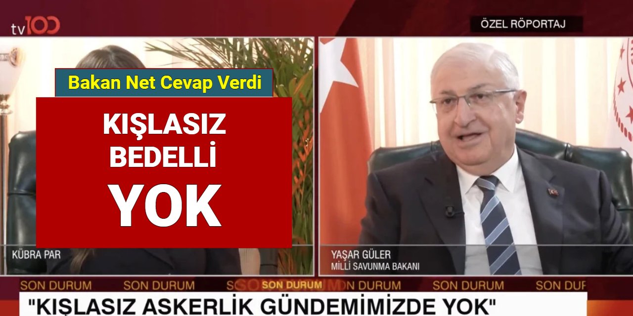 MSB: Kışlasız bedelli askerlik yok