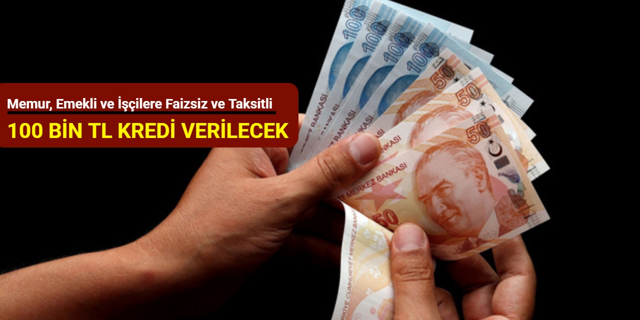 Memur, emekli ve işçilere faizsiz ve taksitli kredi veren bankalar Aralık 2025