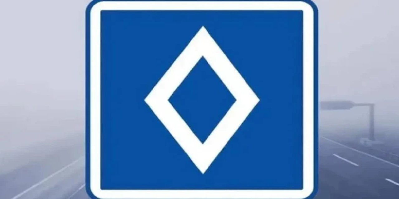 Baklava dilim trafik levhası geliyor: İşte anlamı