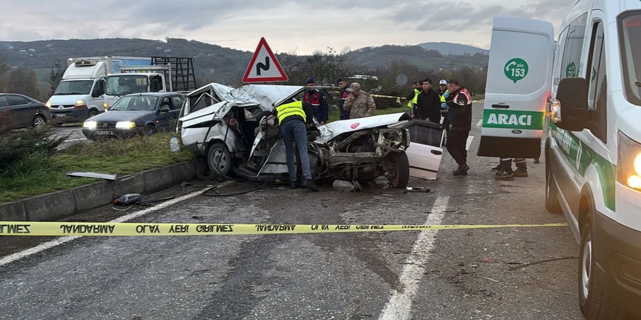 Zonguldak, Çaycuma'da feci kaza: 2 kişi hayatını kaybetti