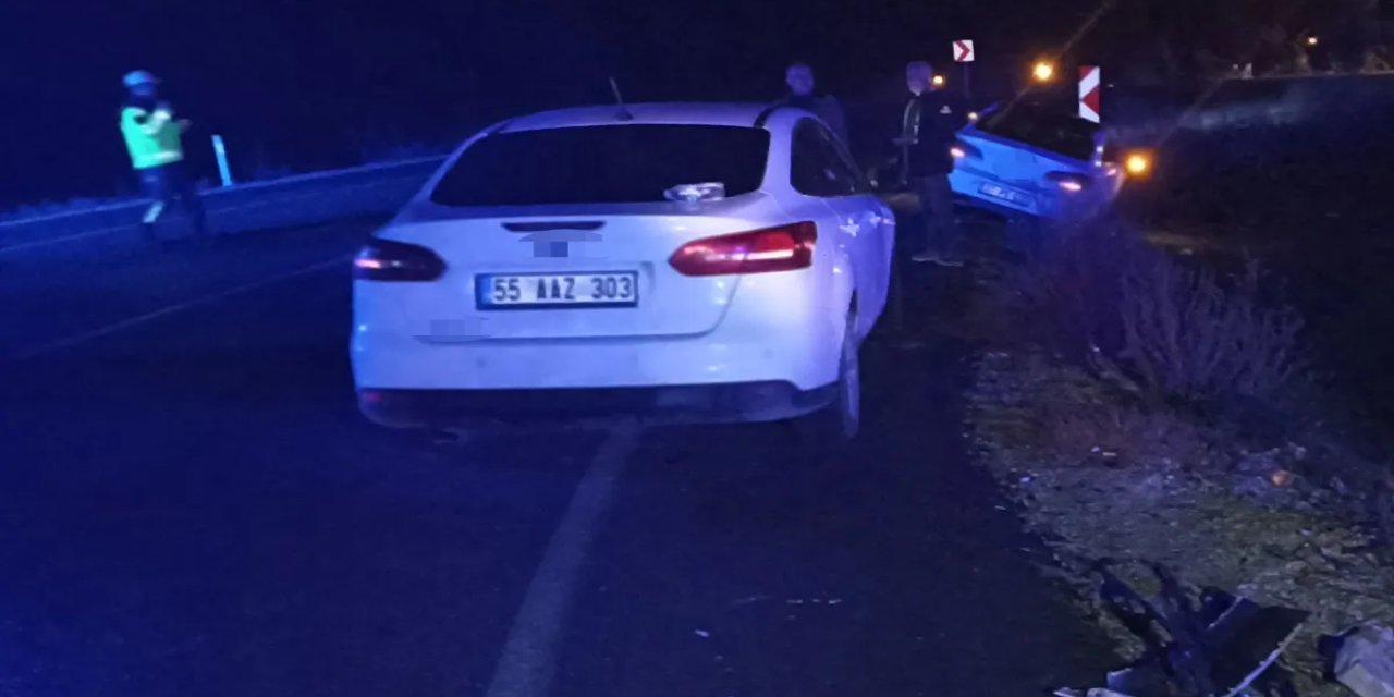 Samsun'da zincirleme trafik kazası: 3 kişi yaralandı