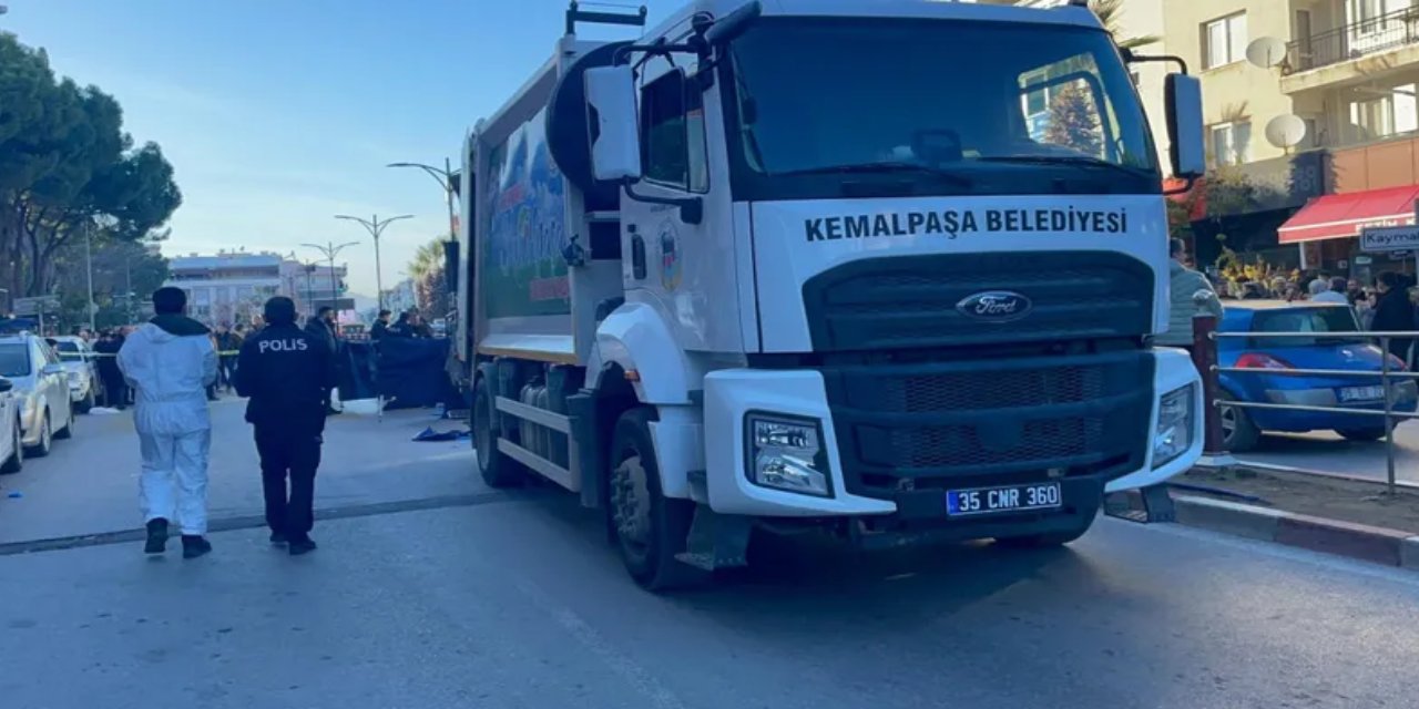 İzmir'de belediye kamyonu bir kadını ezdi: Hayatını kaybetti