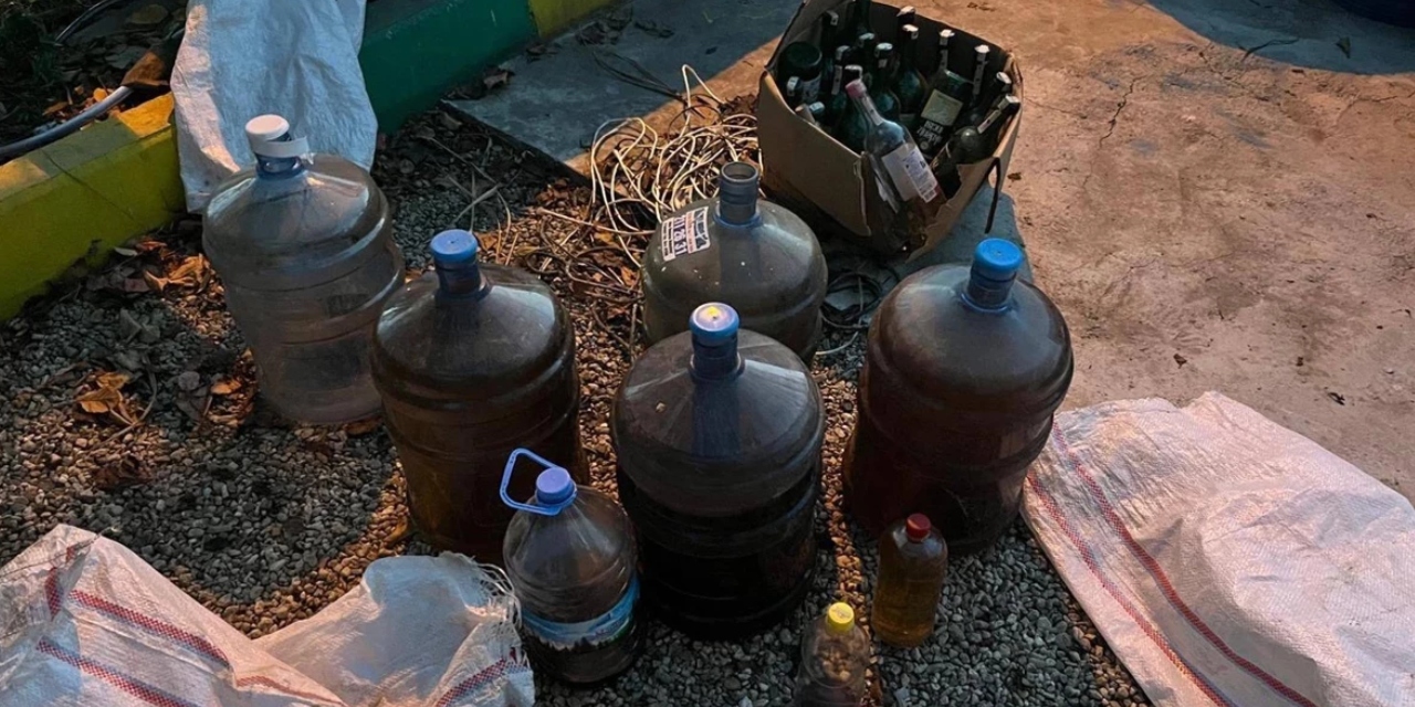 Yeni yıl öncesi 6 ton sahte alkol ele geçirildi