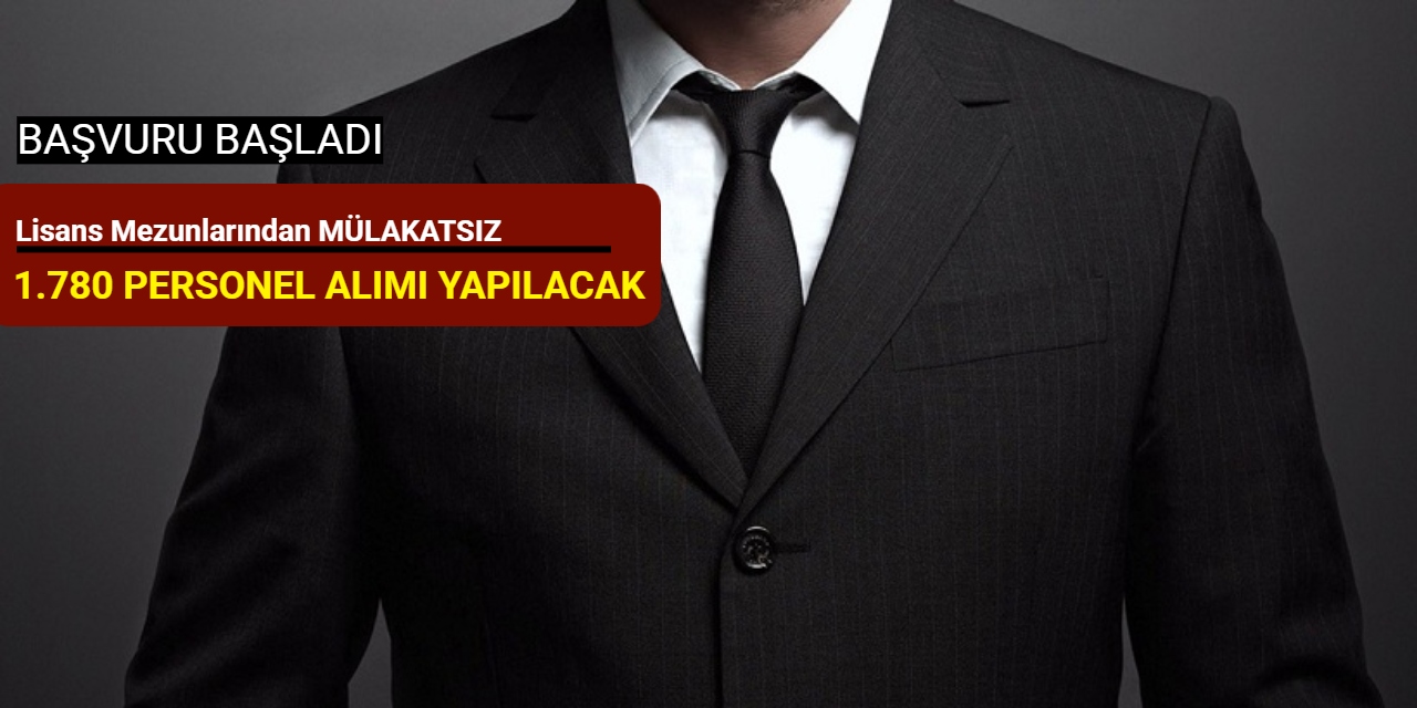 KPSS 2025/2 Lisans memur alımı tercih robotu: 1780 personel alımı yapılacak