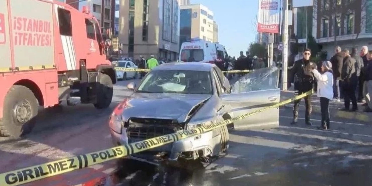 Şişli'de feci kaza: İki ölü, altı yaralı