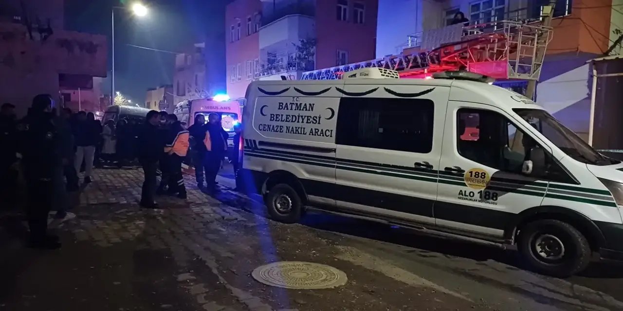 Batman'da yatalak hasta evde çıkan yangında hayatını kaybetti