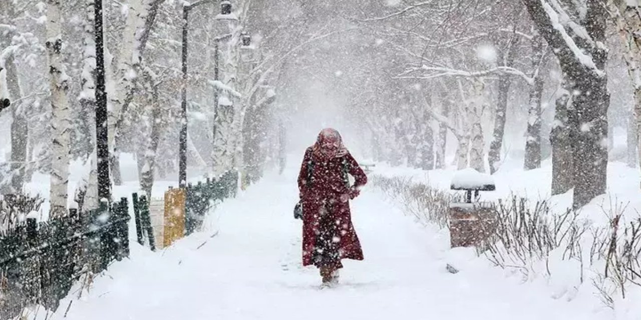 İçişleri Bakanlığı'ndan birçok ile kar yağışı uyarısı