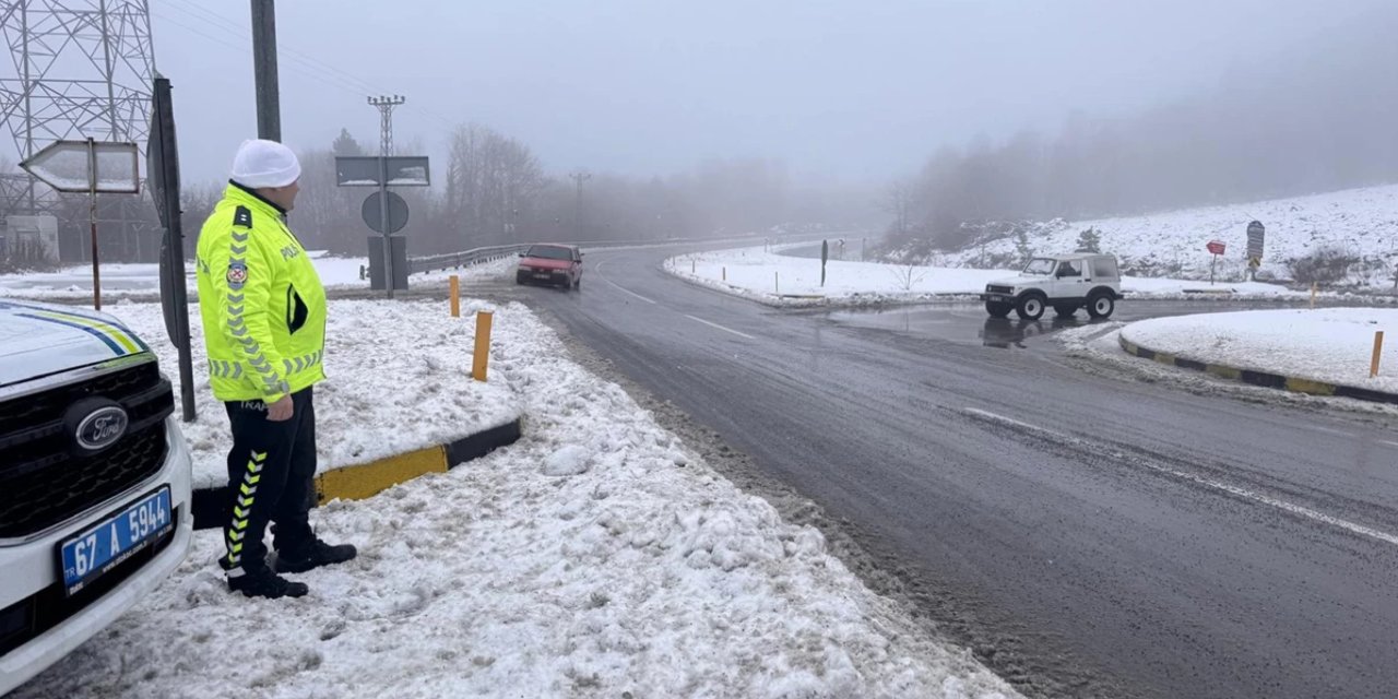Zonguldak'ta okullar tatil edildi
