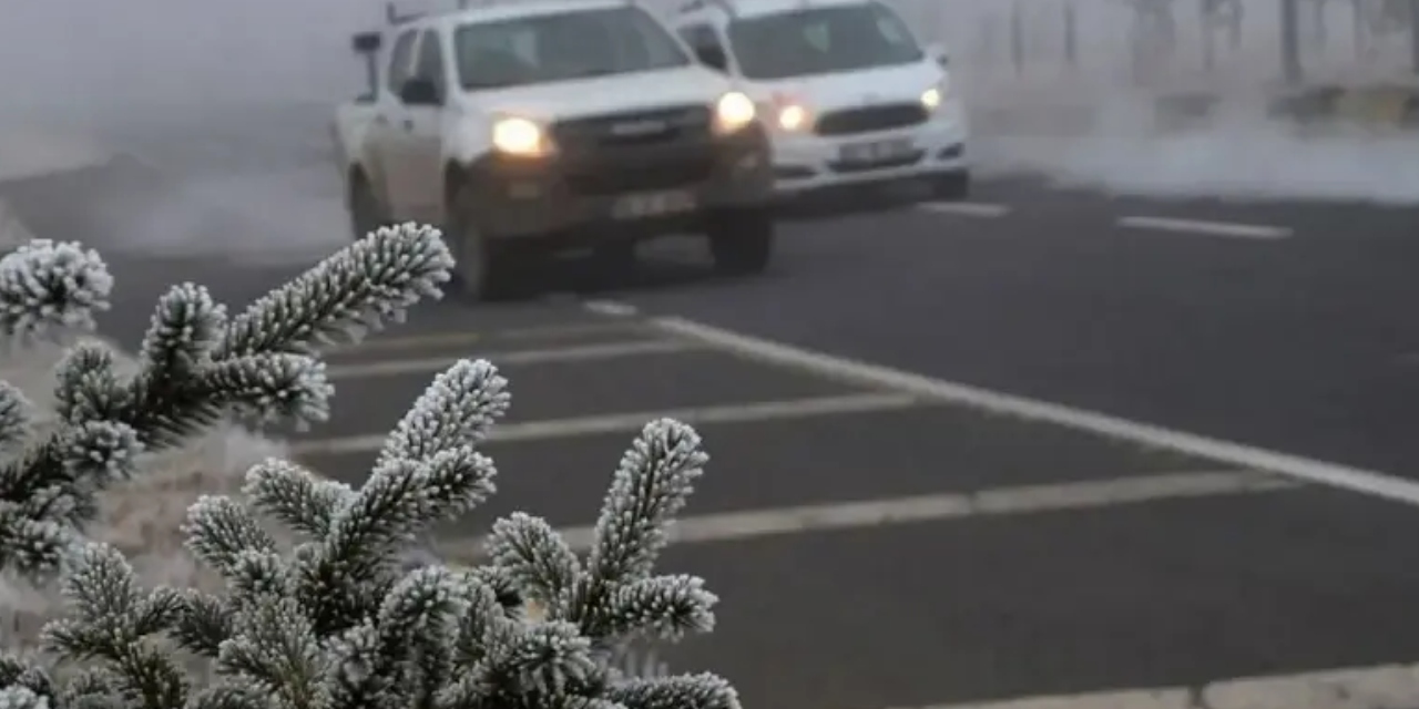 Bursa Valiliğinden vatandaşlara buzlanma ve don uyarısı