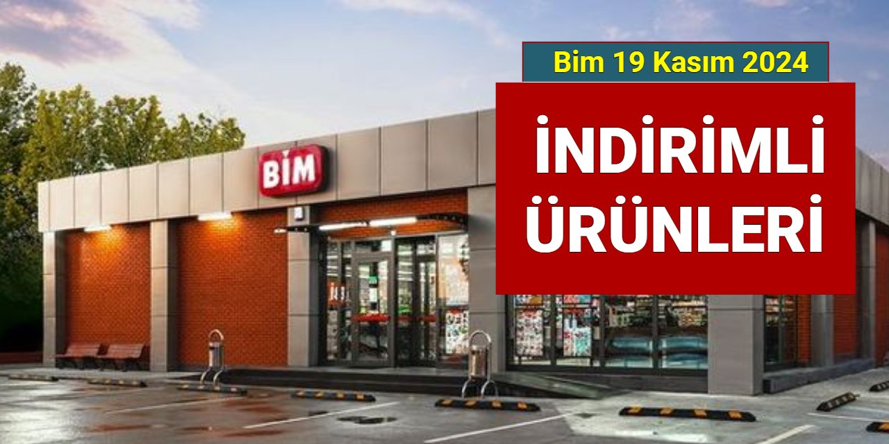 Bim 19 Kasım 2024 aktüel ürünler kataloğu