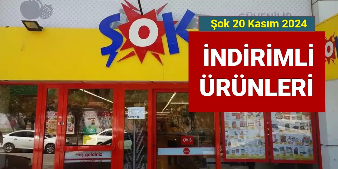 Şok aktüel 20 Kasım 2024 kataloğu