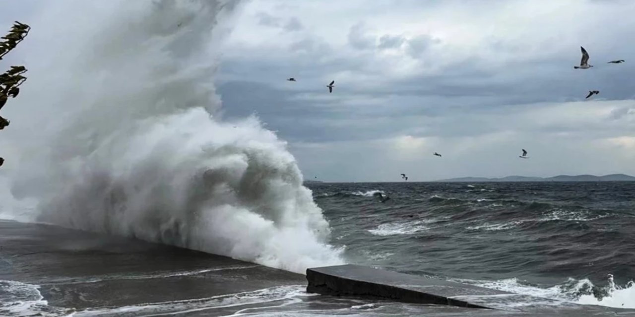 13 il kuvvetli fırtına için uyarıldı