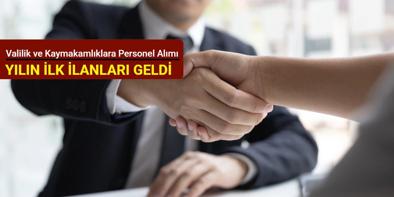 Valilik ve Kaymakamlıklara KPSS'siz personel alımı yapılacak: Yılın ilk TYP ilanları geldi 2026