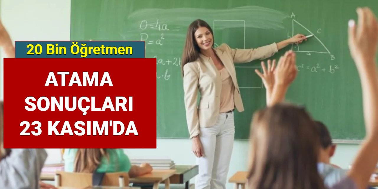 Sözleşmeli 20 bin öğretmen alımı tercih sonuçları ne zaman açıklanacak?